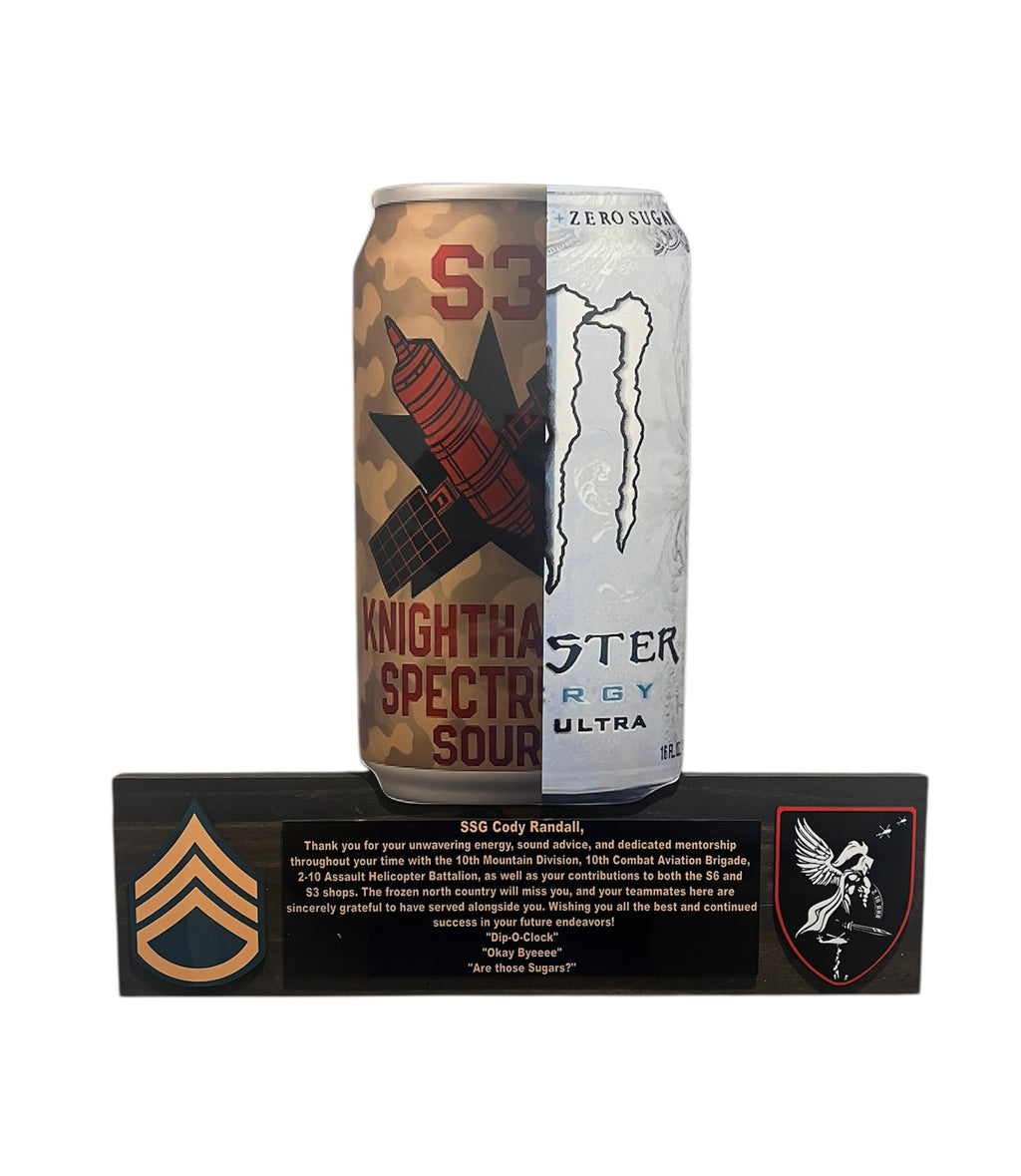 The Beverage Can PCS/ETS/Retirement Plaque