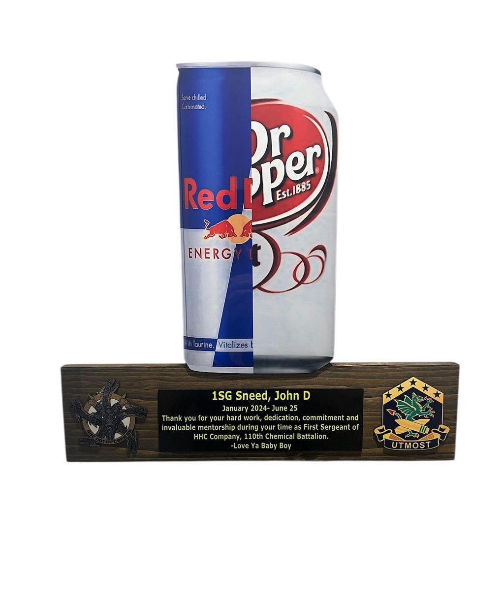 The Beverage Can PCS/ETS/Retirement Plaque