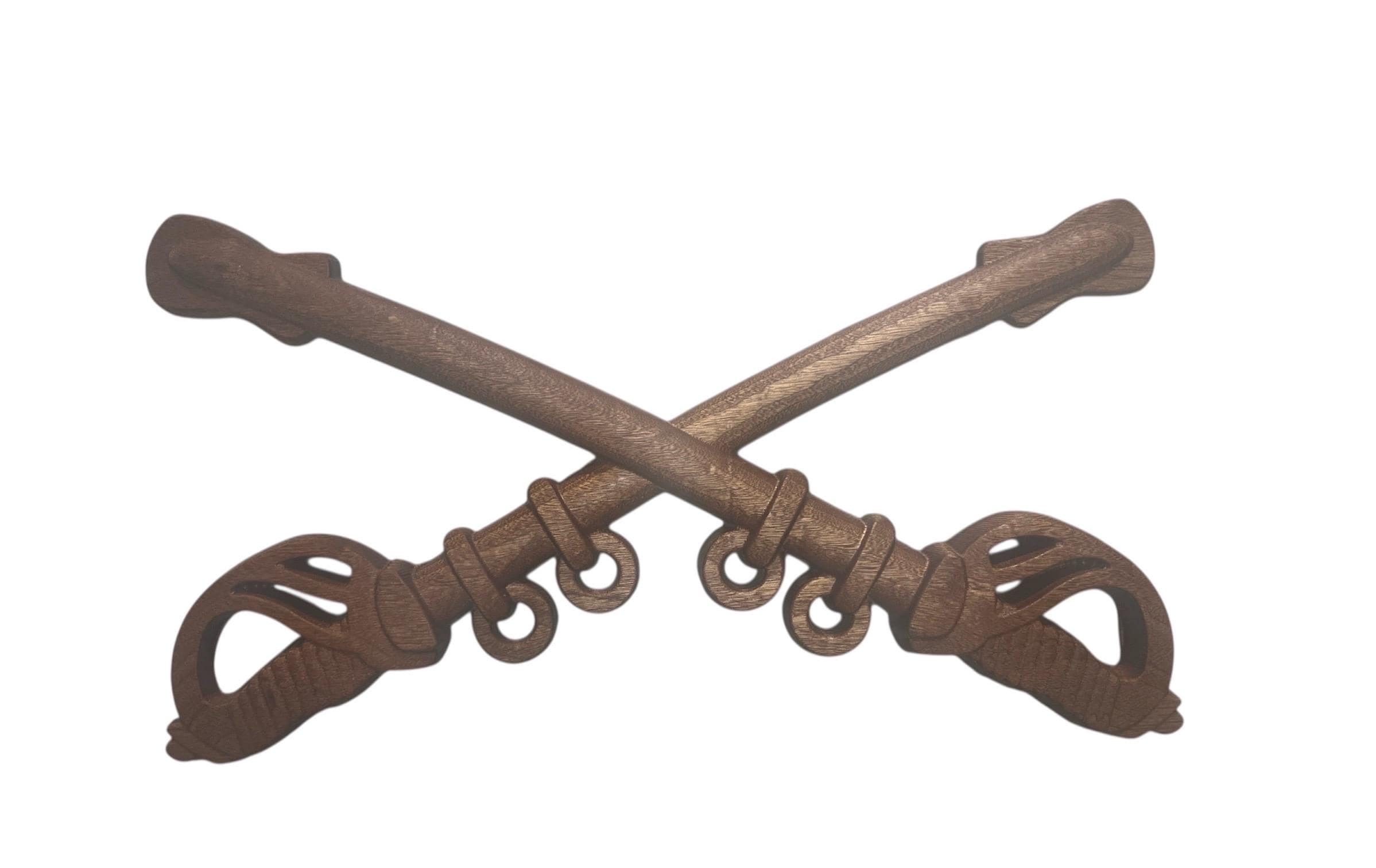 Army Cavalry Branch Insignia 3D Carving From Hardwood-PCS-ETS-Retirement-Office Decor Gift/Plaque