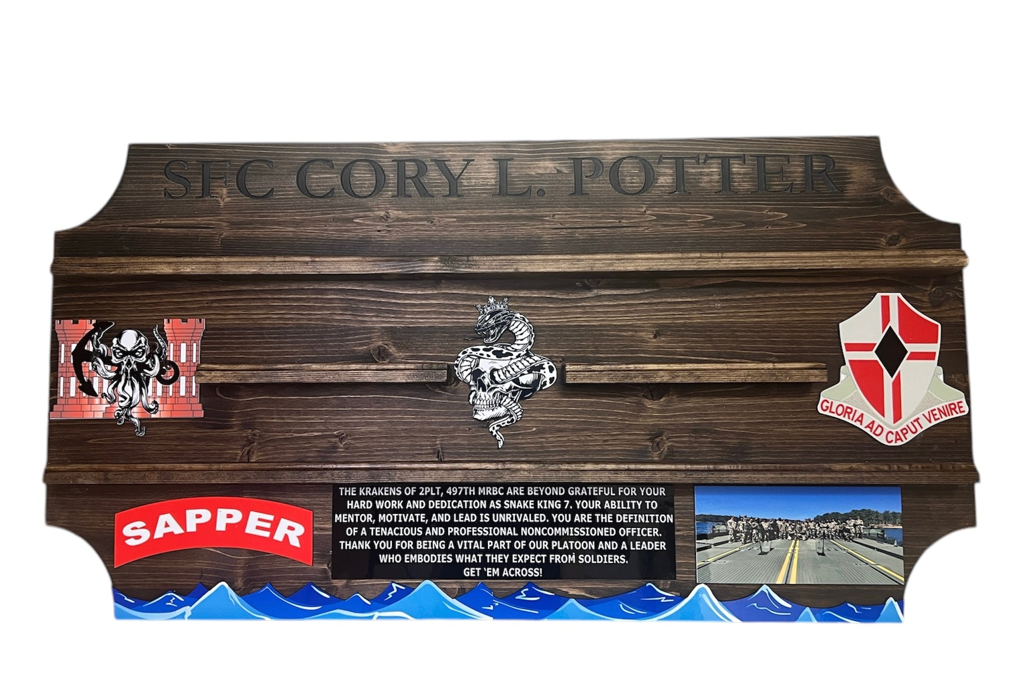Custom Challenge Coin Display-Any Logo-36 inches Wide for Marines, Army, Air Force-PCS, ETS, Retirement gift/plaque