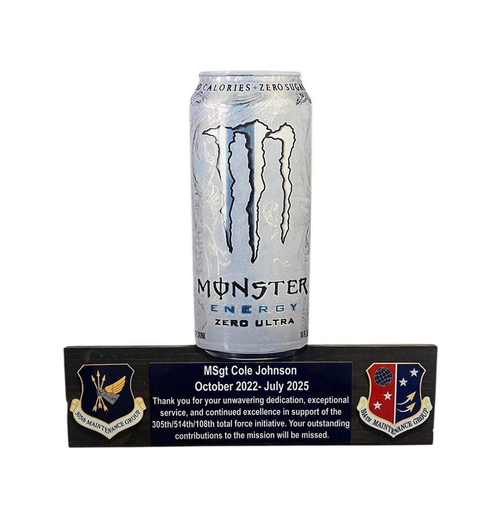The Beverage Can PCS/ETS/Retirement Plaque